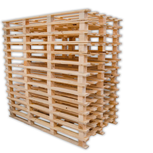 PALLET 4VIE TIPO EUR CON RIENTRO 5CM