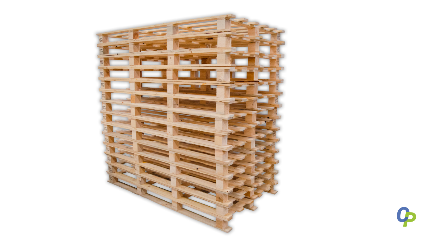 PALLET 4VIE TIPO EUR CON RIENTRO 5CM