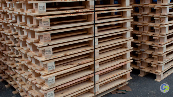 PALLET 4VIE TIPO EUR CON RIENTRO 5CM