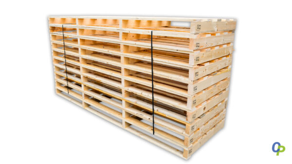 PALLET 2VIE CON TAVOLE DI RINFORZO