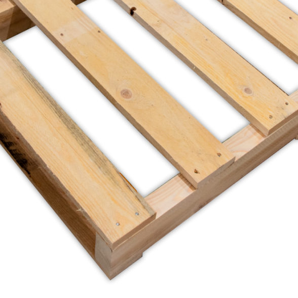 PALLET 2VIE CON TAVOLE DI RINFORZO