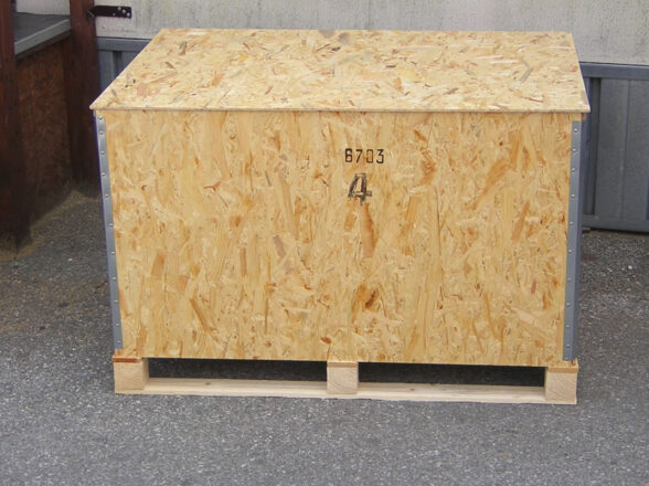 Casse da imballaggio in legno e osb: le differenze tra i materiali